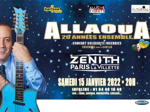 Gagnez vos places pour le concert de Mohamed Allaoua !
